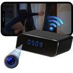 despertador cámara espía
