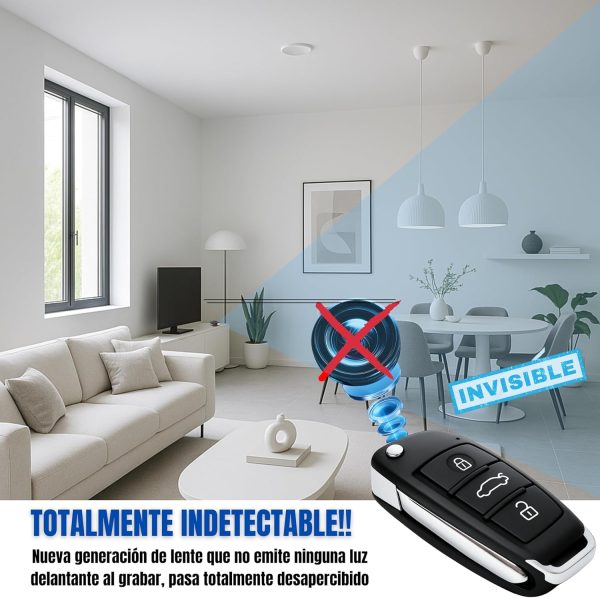 llavero coche cámara espía